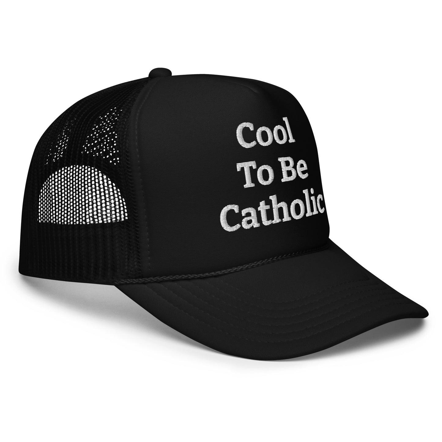 "Cool To Be Catholic" Foam Trucker